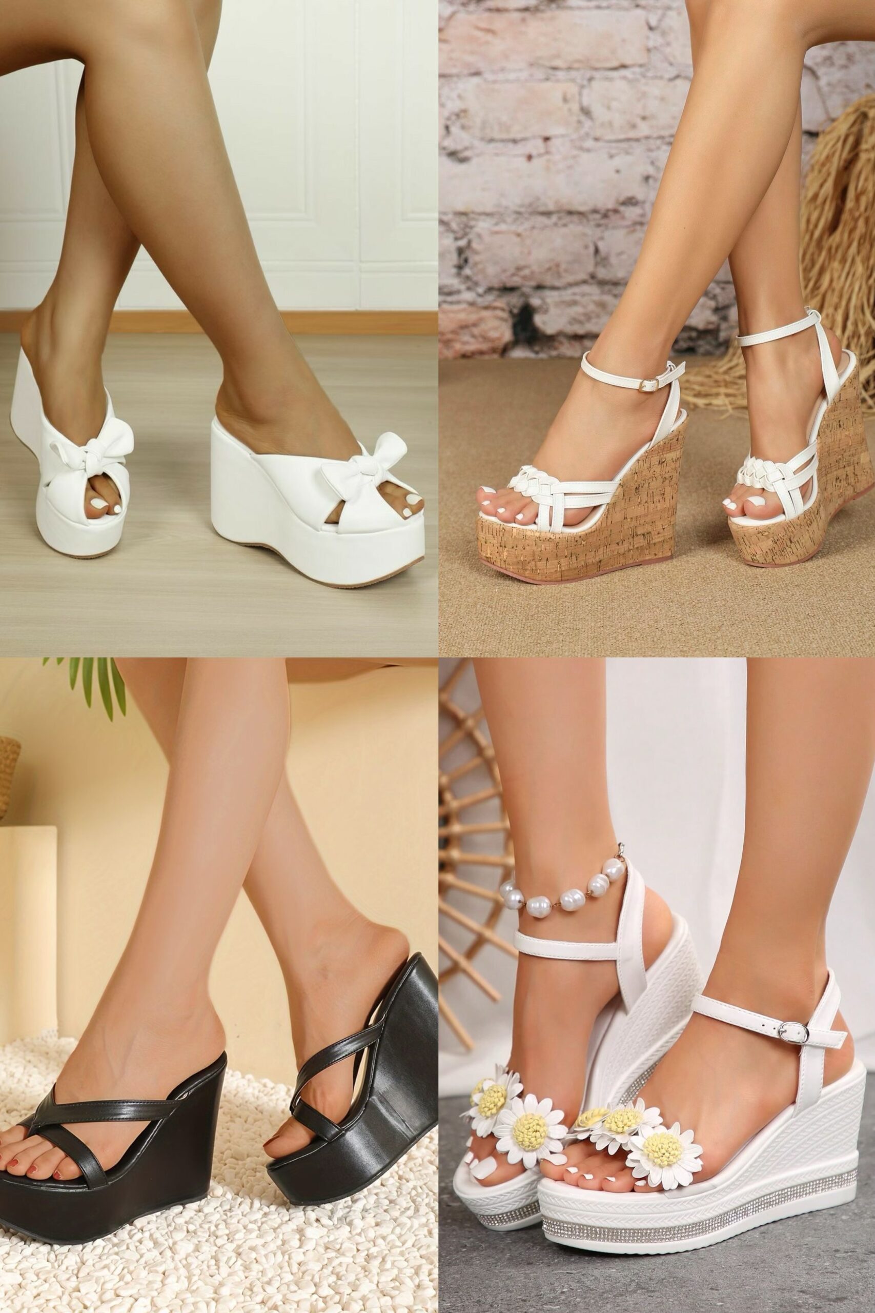 รองเท้าเจ้าสาวส้นตึกหรือส้นเตารีดเพิ่มความสูง