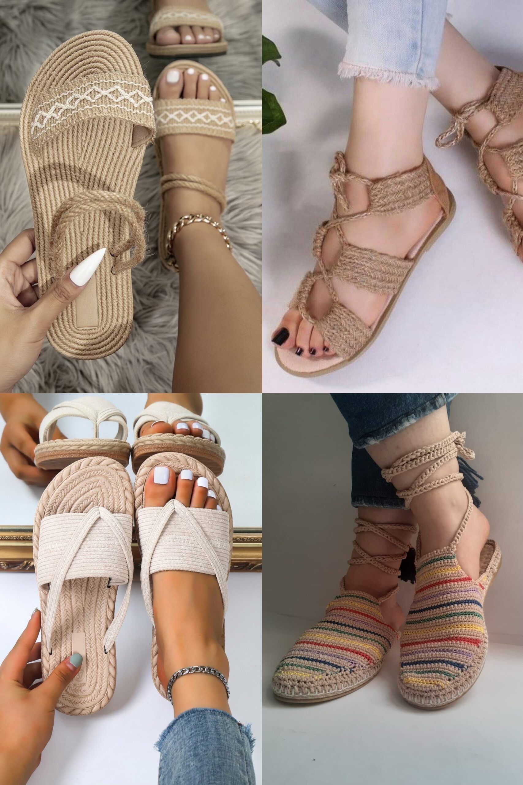 งานแต่งริมทะเลกับรองเท้าสานที่เข้ากัน