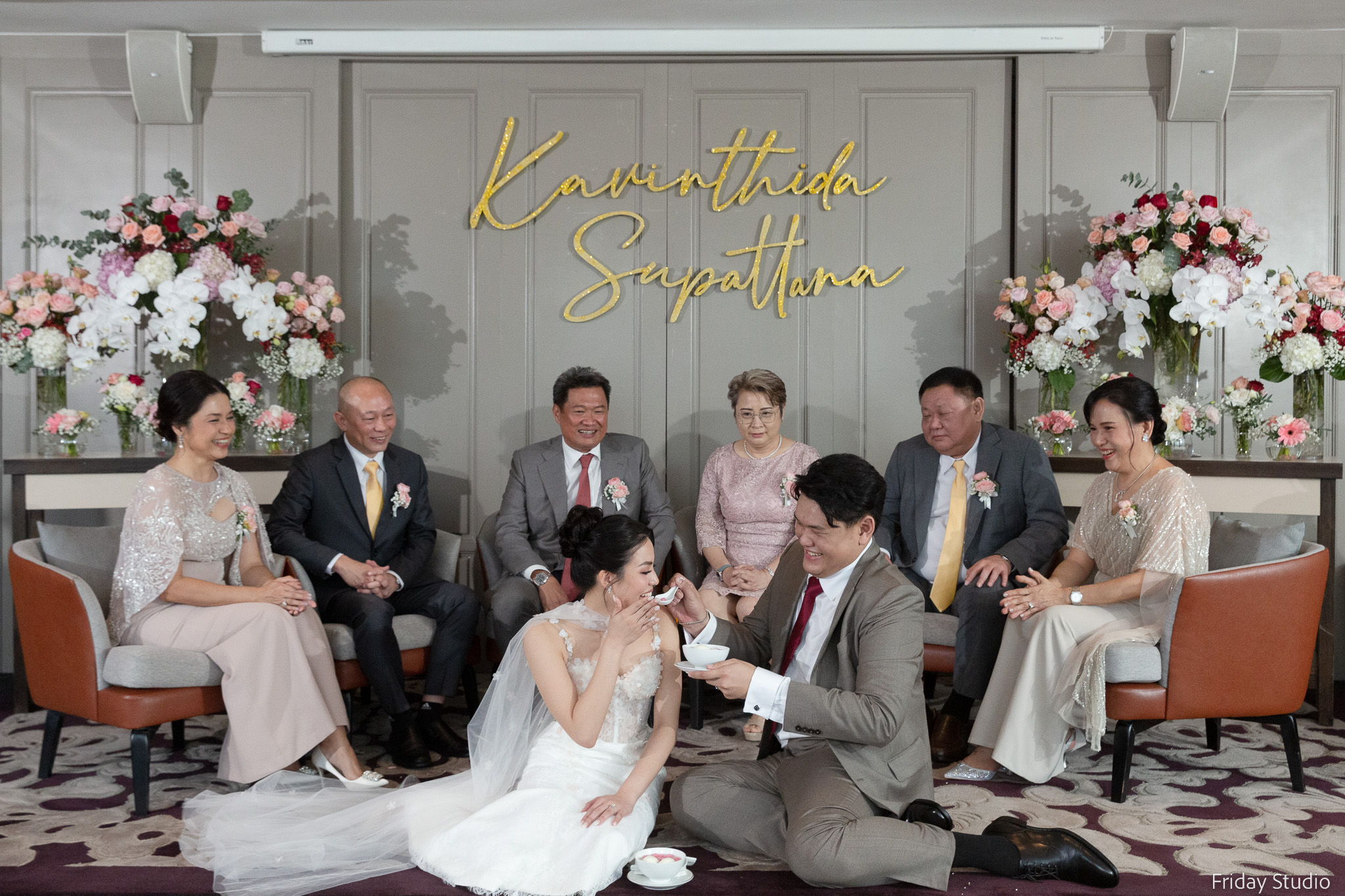 รีวิวแต่งงานกับการทานขนมบัวลอยในพิธีจีน