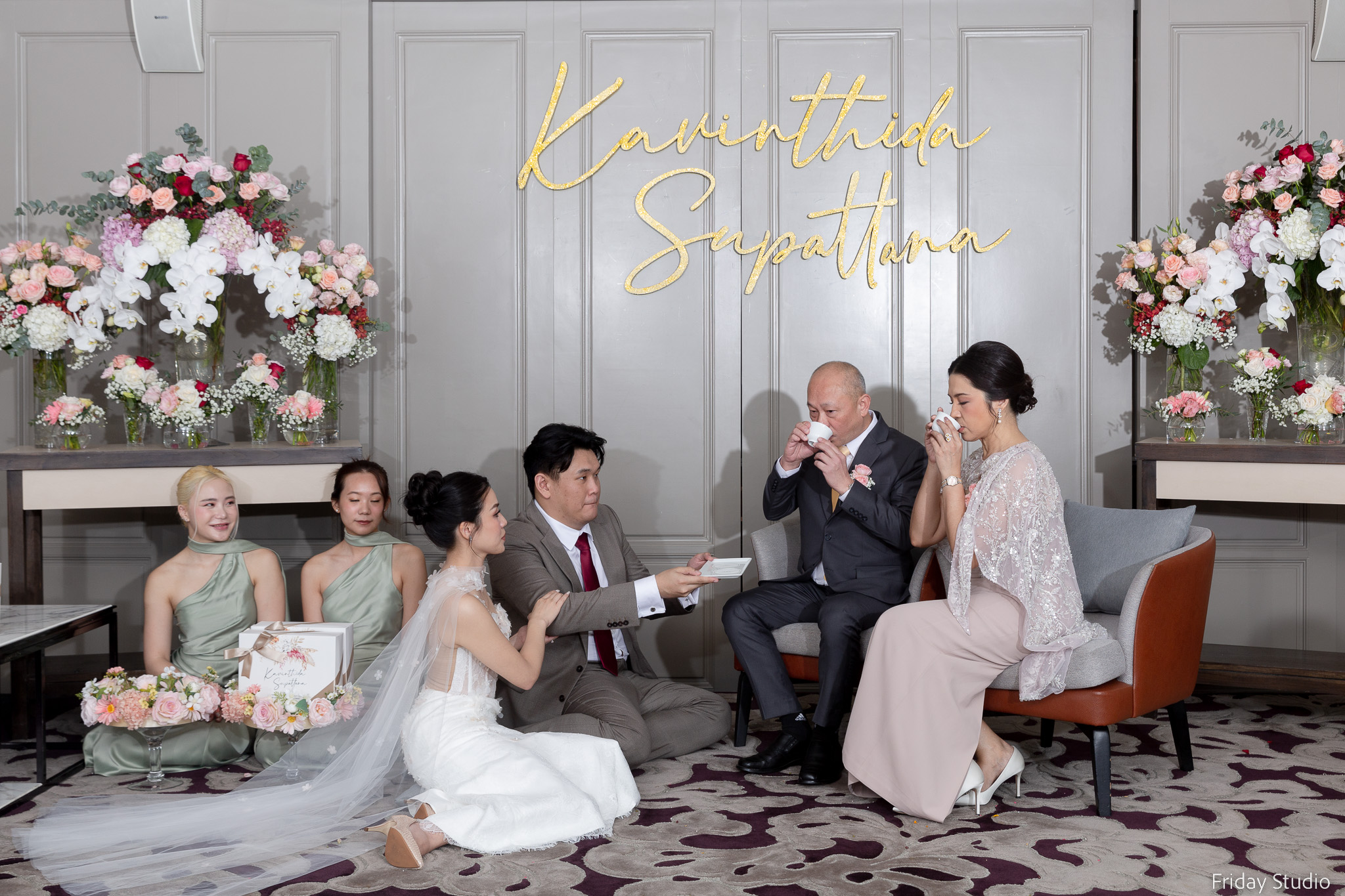 รีวิวแต่งงานพิธียกน้ำชาแก่ญาติผู้ใหญ่