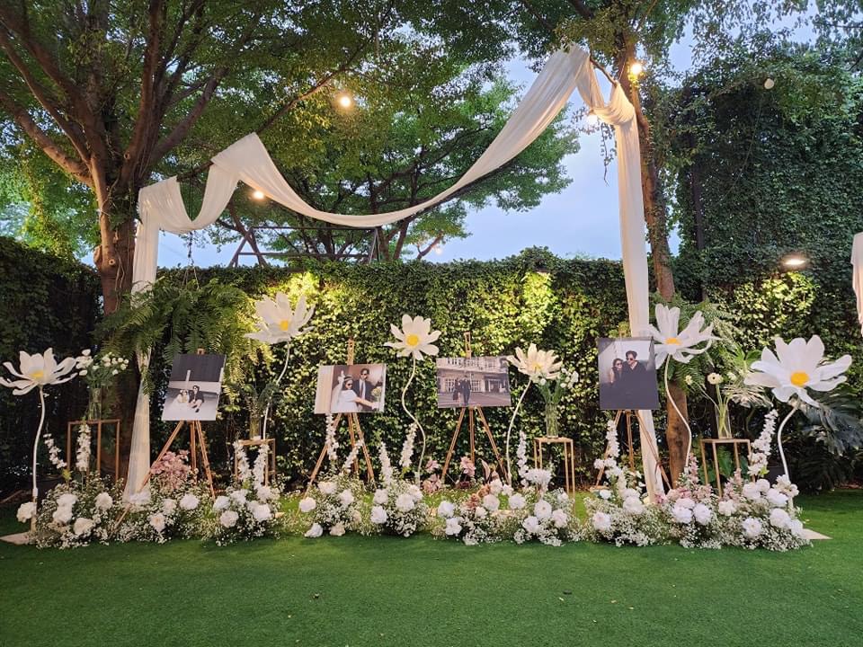 ร้านอาหารจัดงานแต่งสุดโรแมนติกใจกลางเมือง