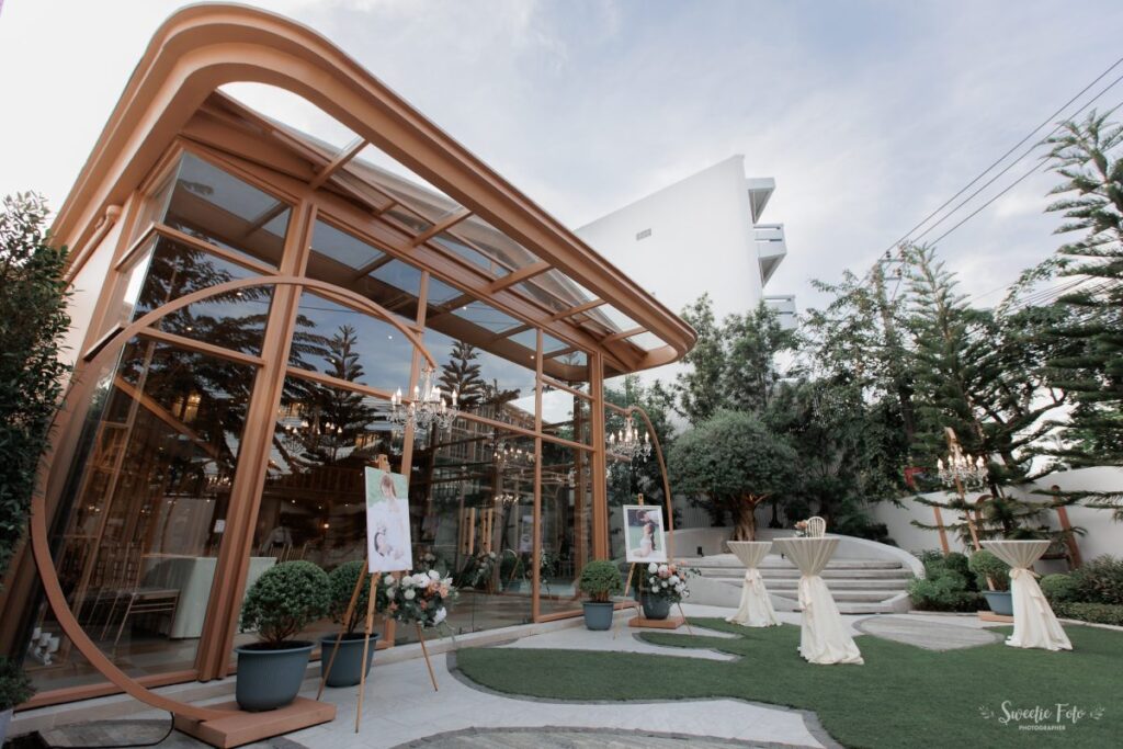 สถานที่จัดงานแต่งสไตล์ Rustic เน้นความอบอุ่น เรียบหรู