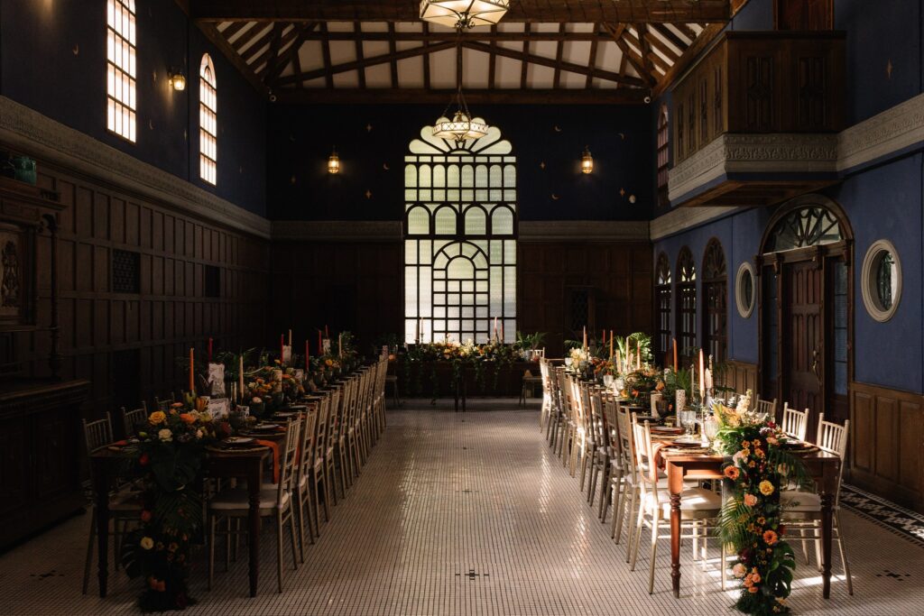 การจัดงานแต่งสไตล์ Rustic ที่มีความคลาสสิคในยุโรปสมัยเก่า