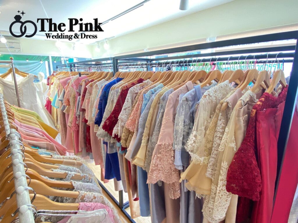 The Pink ร้านเช่าชุดแม่เจ้าสาวในปิ่นเกล้าราคาไม่แพง