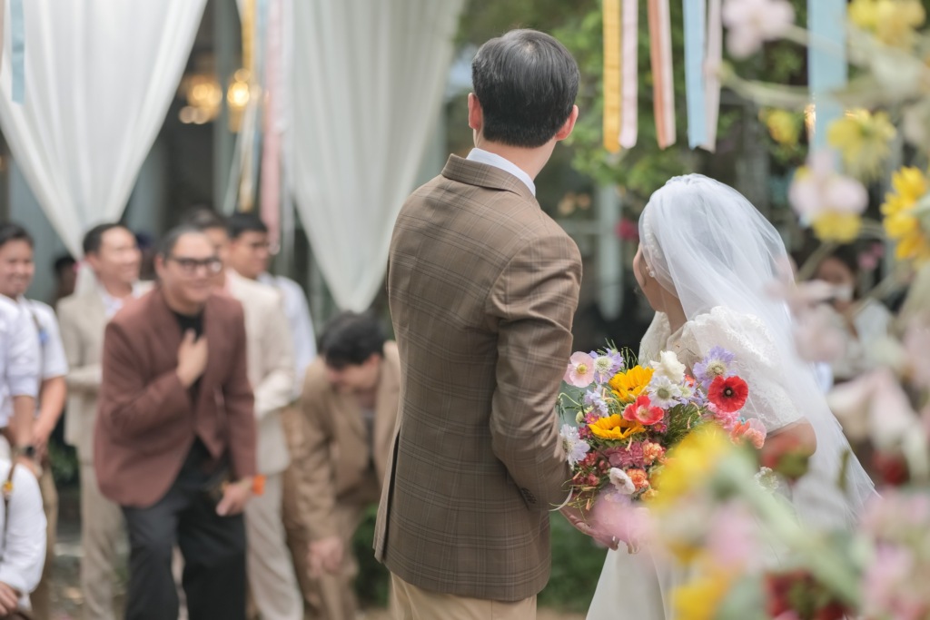 แต่งงานในสวน