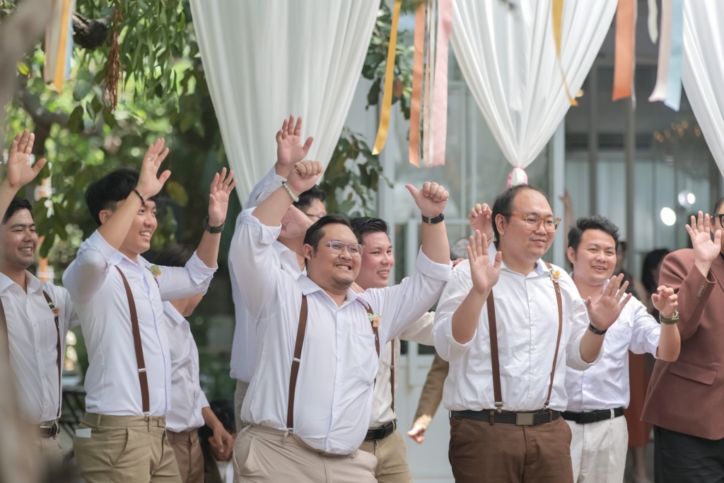 เเต่งงานในสวน