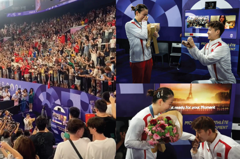 ส่อง 7 โมแมนต์ขอแต่งงานโอลิมปิกเกมส์ 2024 ทำเอาใจฟูกันทั่วโลก