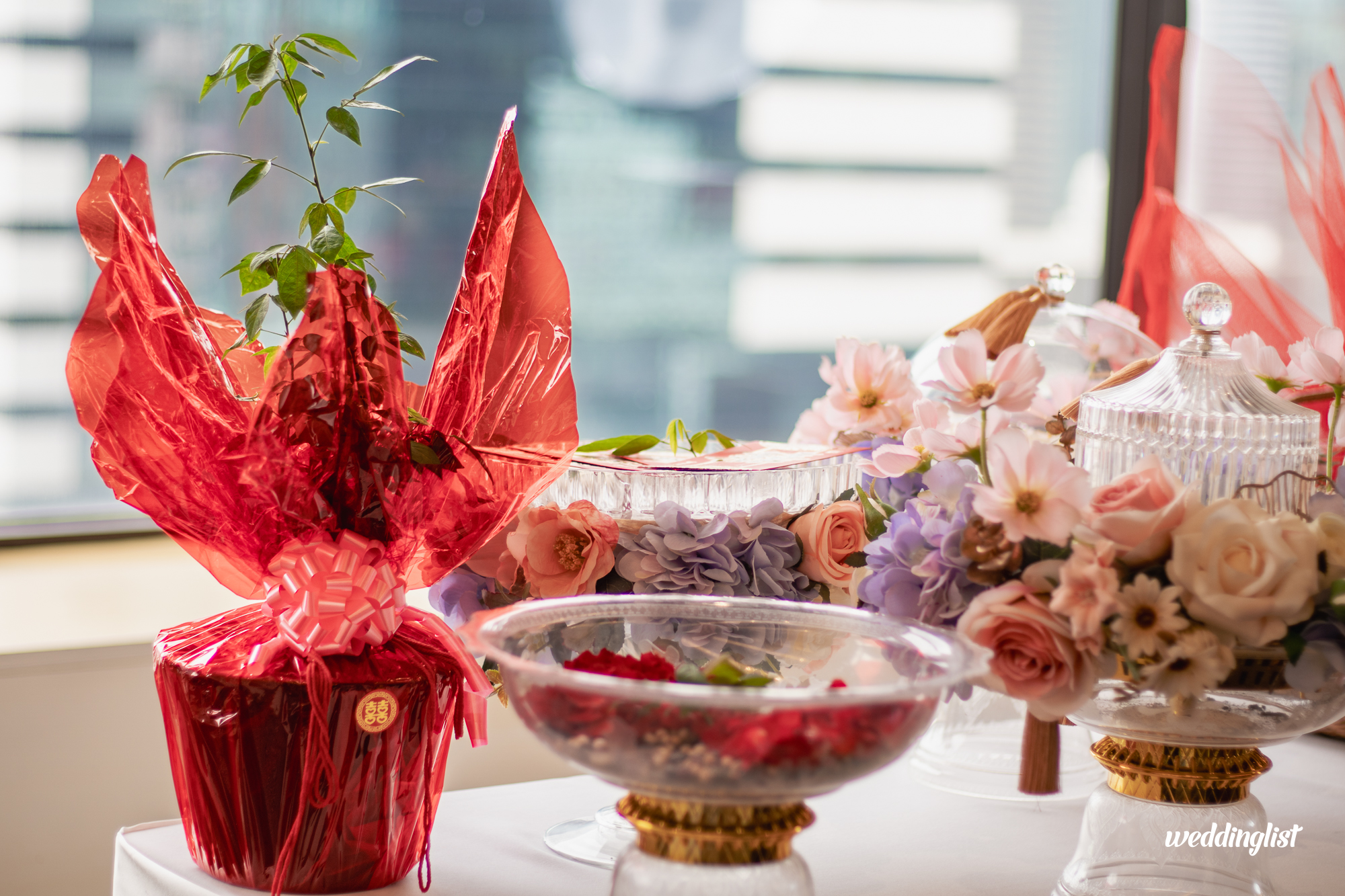 พิธีงานหมั้นจีนและขบวนขันหมาก