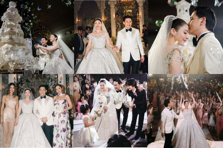 คุณฟลุค เกริกพล & คุณนาตาลี ฉลองแต่งงานโดยมีลูก ๆ อยู่ร่วมในโมเม้นต์สำคัญ
