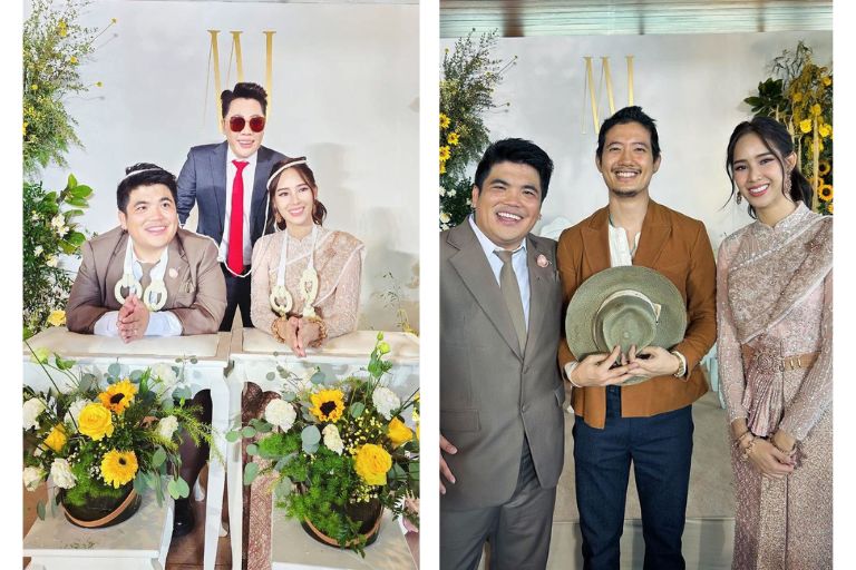 คุณแจ็ค แฟนฉัน & คุณใบหม่อน กิตติยา ดาราแต่งงาน 2567 คนดังร่วมงานมากมาย