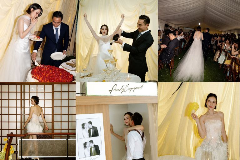  แมท ภีรนีย์ & คุณเฟม ภีมเดช ดาราแต่งงาน 2567 จัดพิธีเรียบง่ายภายในบ้าน