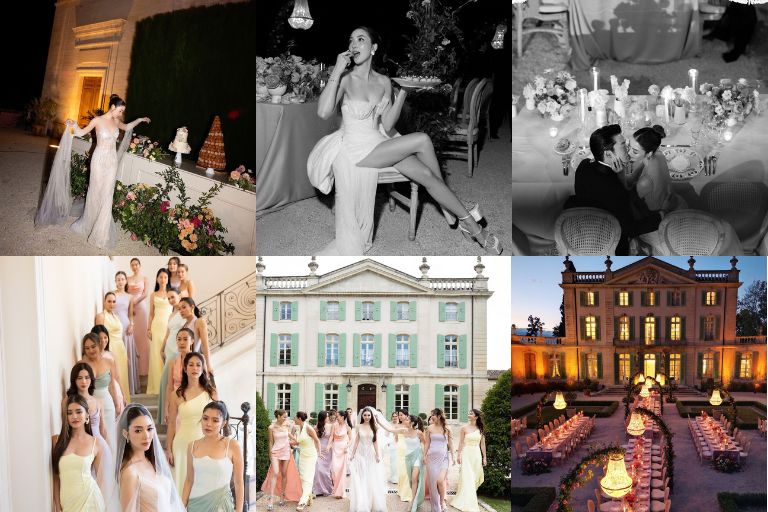 คุณวุ้นเส้น วิริฒิพา & คุณนิกส์ ธนะภูมิกุล งานแต่งงานดาราล่าสุด 2567 
