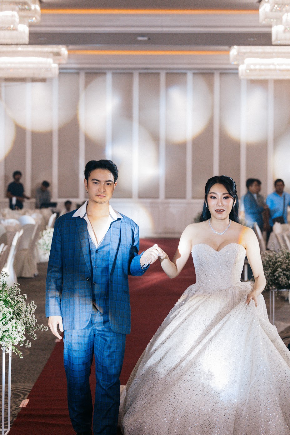 รีวิวแต่งงานบนพรมแดงส่งตัวบ่าวสาว