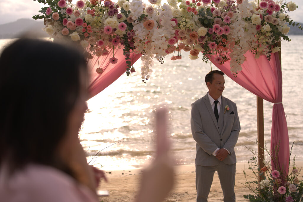 งานแต่งงานคุณริชาร์ดและคุณเบลล่า ริมหาดพันวา