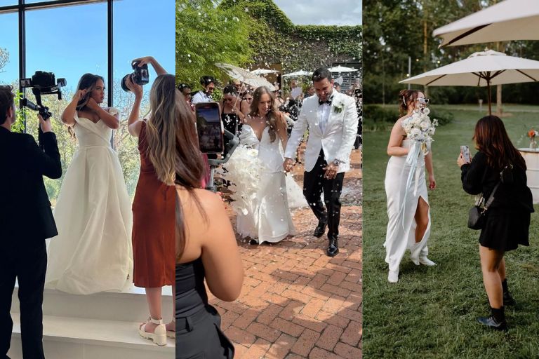 wedding trend 2025 นิยมจ้าง content creator ถ่ายทอดโมเม้นต์วันแต่งงาน
