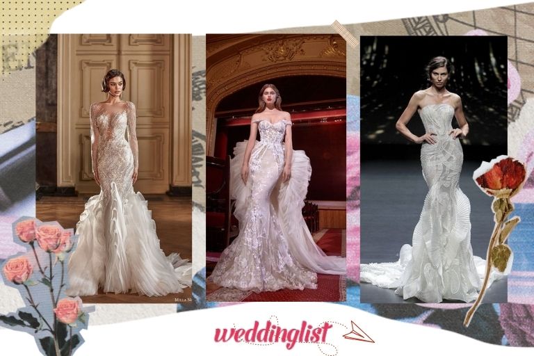 ชุดแต่งงานหางปลา สุดยอดดีไซน์ที่ได้รับความนิยม