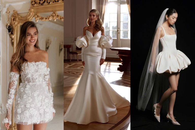 wedding trend 2025 แฟชั่นสำหรับชุดแต่งงานที่เน้นความเรียบหรู น้อยแต่มาก
