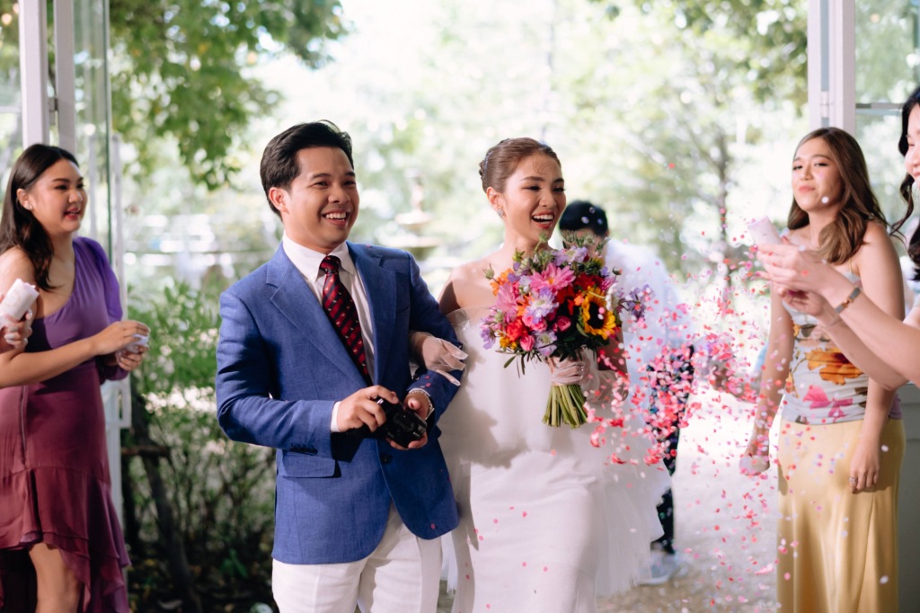 เเต่งงานในสวน