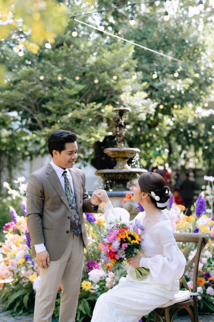 เเต่งงานในสวน