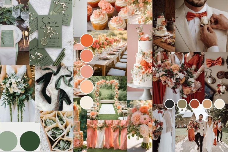 wedding trend 2025 ธีมสีใช้จัดงานแต่งที่กำลังมาแรง
