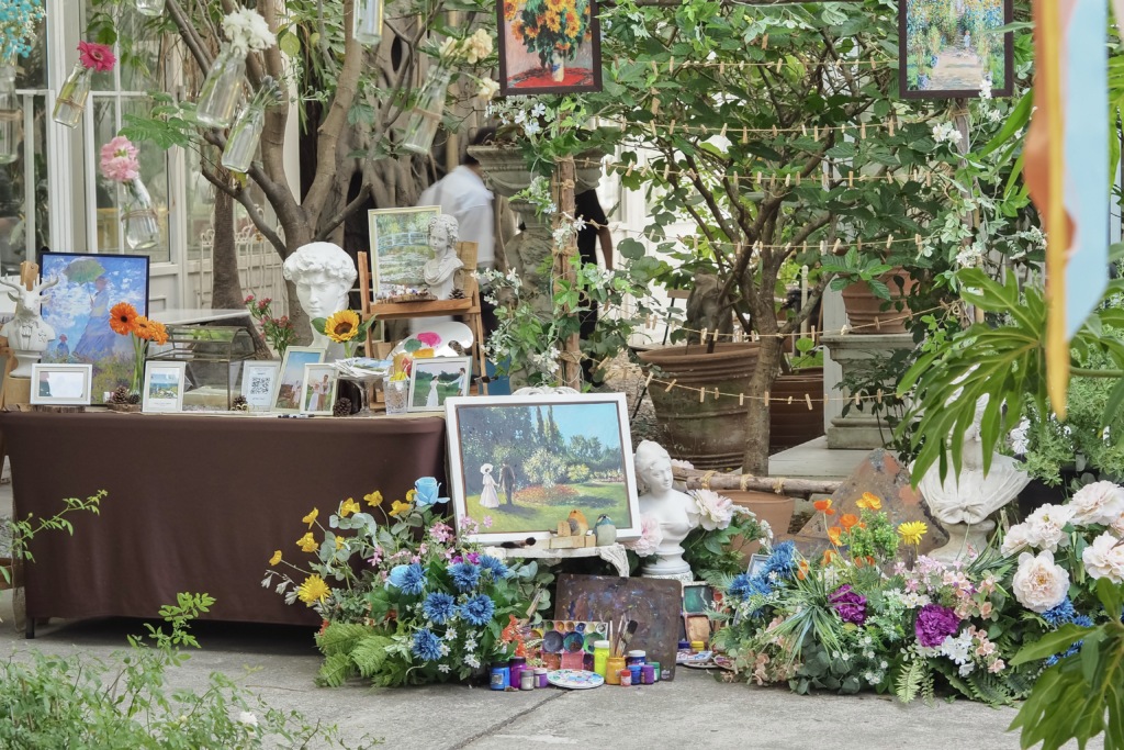 เเต่งงานในสวน