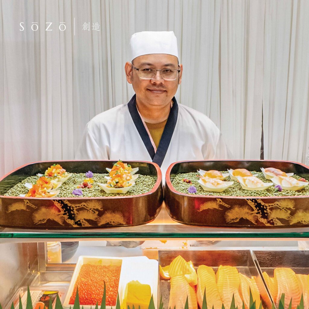 Sozo ก็พร้อมมอบโมเม้นต์ที่น่าประทับใจด้วยคอร์สอาหารหลากหลาย