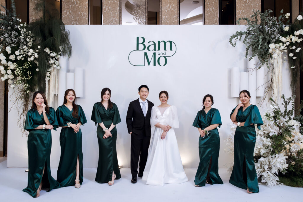 เพื่อนเจ้าสาวและคุณโมกับคุณแบม