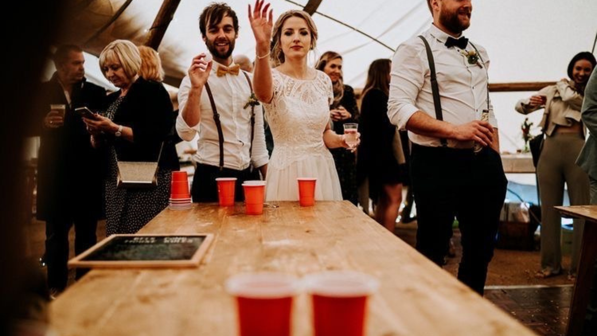 เกมงานแต่งเบียร์ปองเหมาะกับกิจกรรมในช่วง After Party