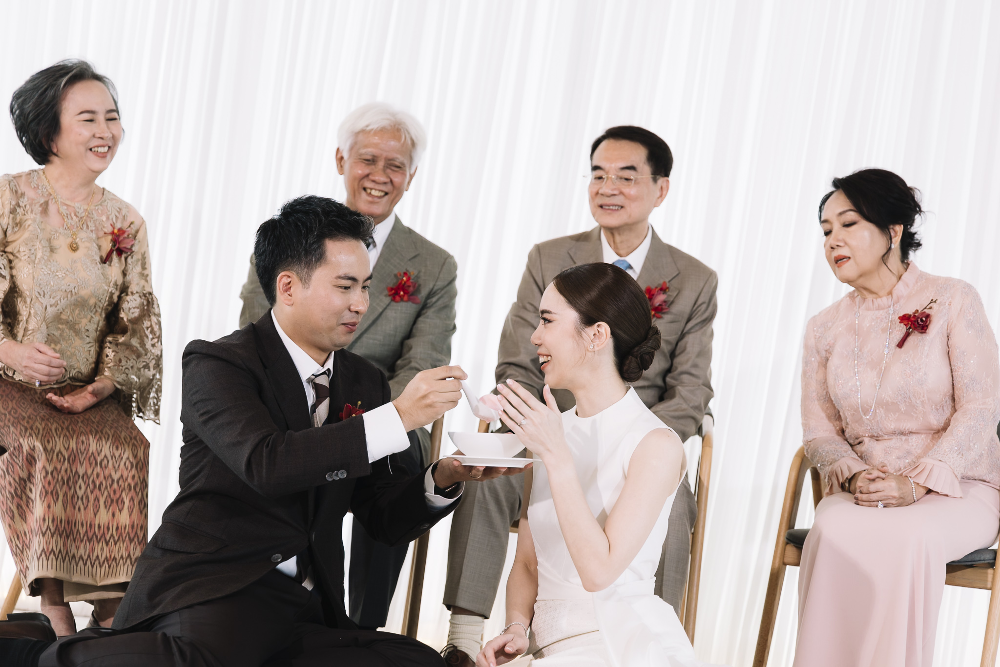 รีวิวแต่งงานกับพิธียกน้ำชาบ่าวสาว