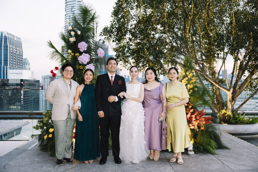 รีวิวแต่งงานธีมสีขุดที่สดใส อบอุ่น