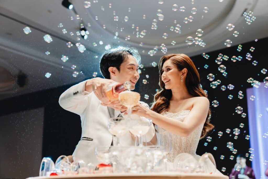 จัดงานวิวาห์สุดหวานชื่นที่ CDC Ballroom 