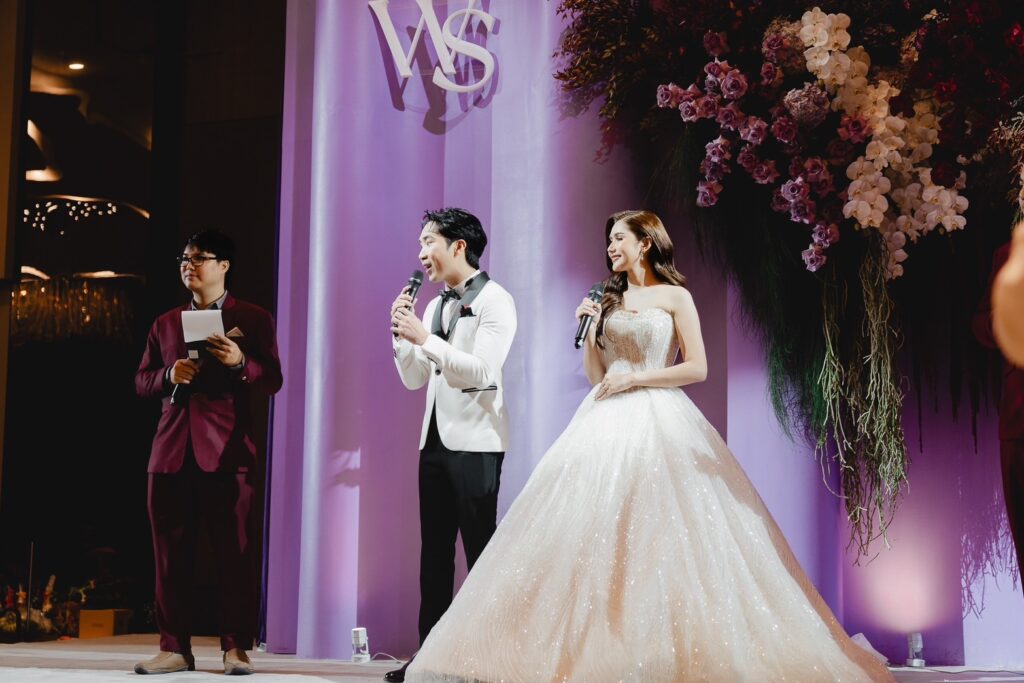 งานแต่งงานสุดอลังการของคุณแม็กซ์และคุณมี่ที่ CDC Ballroom 