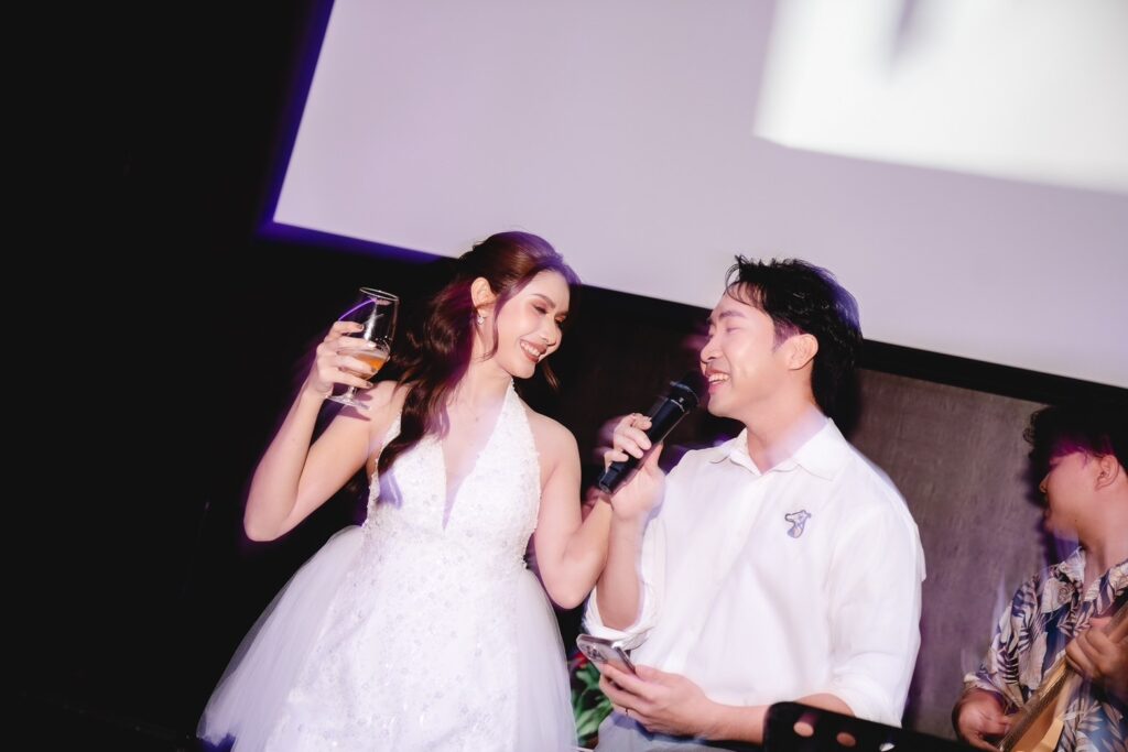 ภาพบรรยากาศงาน After party งานแต่งคุณมี่และคุณแม็กซ์