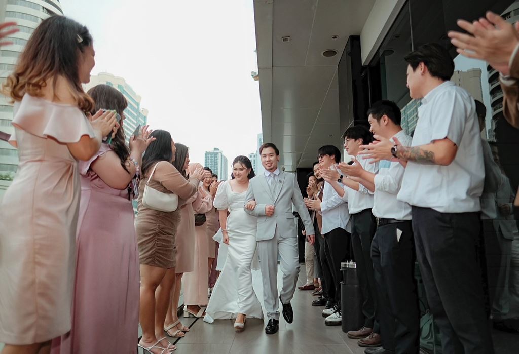 วันแต่งงานท่ามกลางความปลื้มปิติยินดี ณ Novotel Bangkok Sukhumvit 20