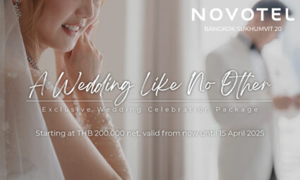 รีวิวแพ็กเกจแต่งงานสุดเซอร์ไพรส์ ตอบโจทย์ทุกความต้องการพร้อมทีมงานมืออาชีพ ในราคาที่แสนคุ้มค่า @Novotel Bangkok Sukhumvit 20