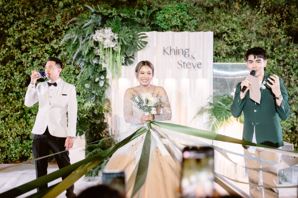 พิธีแต่งงานสุดอบอุ่น ณ สวนสราญรมย์ 