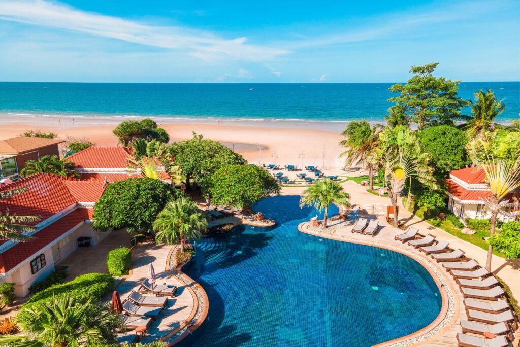 Wora Bura Hua Hin Resort & Spa สถานที่จัดงานแต่งงานริมทะเล