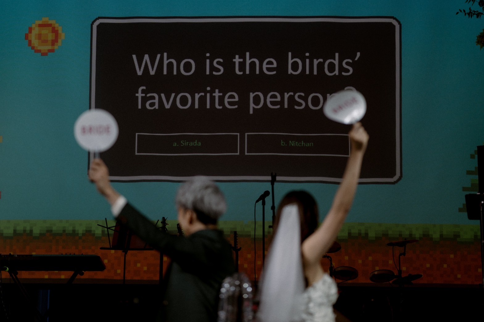 รีวิวแต่งงานช่วงเล่นเกม กิจกรรมสร้างรอยยิ้ม