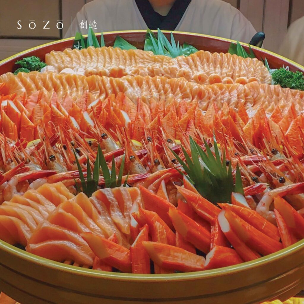 Sashimi และเนื้อปลา อาหารญี่ปุ่นสดใหม่จากทาง Sozo catering