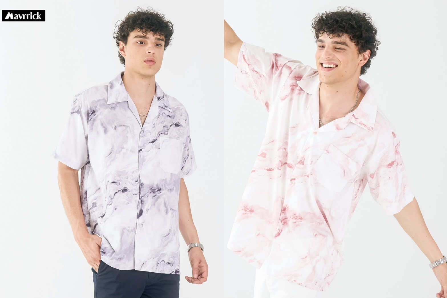 ชุดไปงานแต่งริมทะเลผู้ชายเสื้อเชิ้ตสีพาสเทลคู่กับกางเกงขายาว