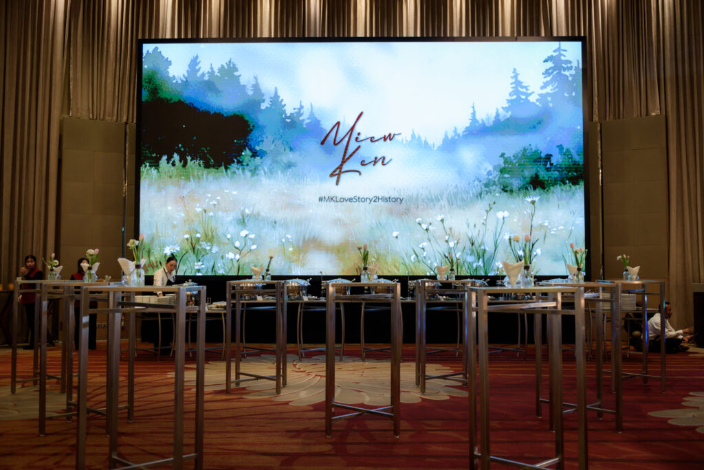 รีวิวงานแต่งกับการตกแต่งภายในงาน