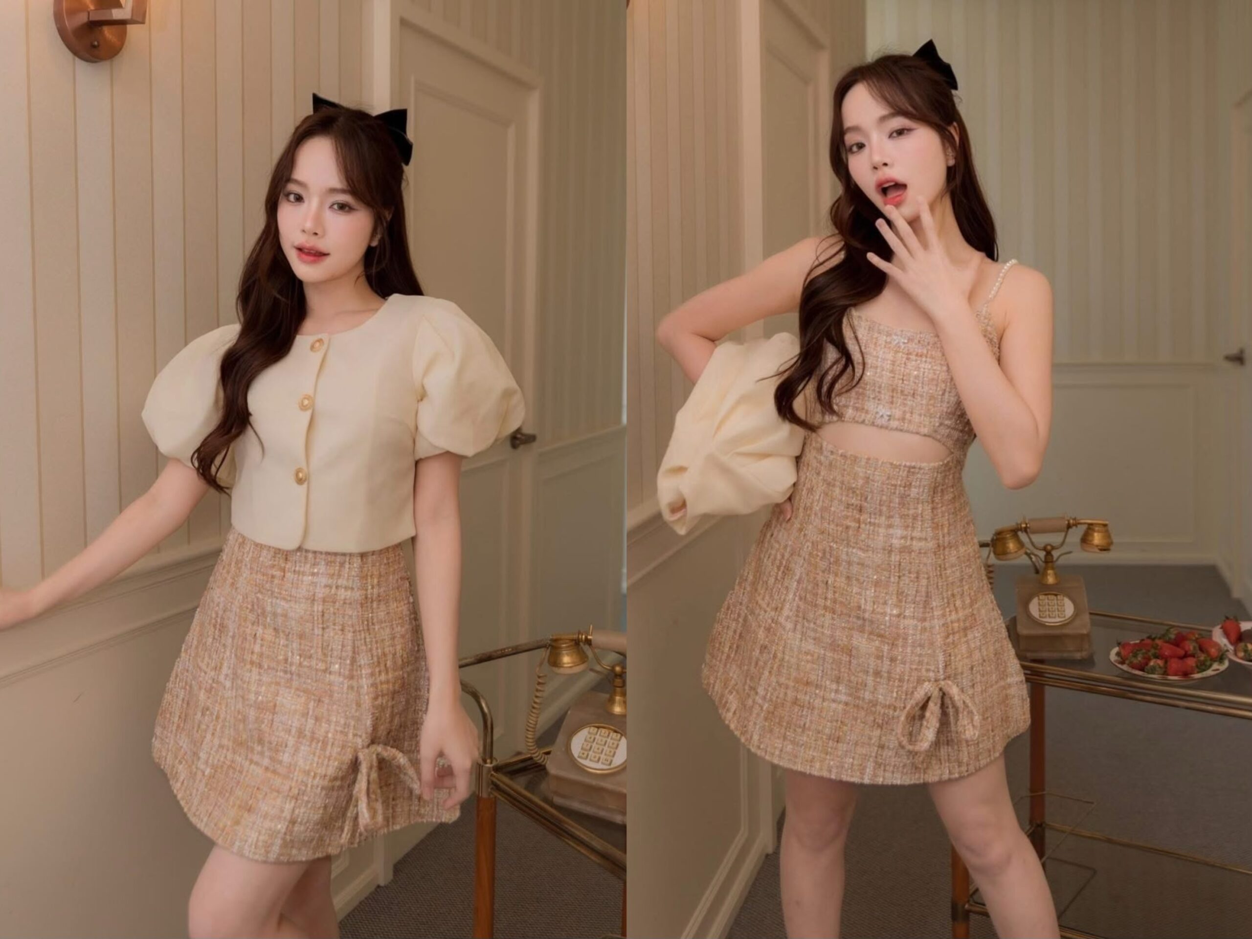 ชุดไปงานแต่งริมทะเลทูแมทช์เปรี้ยวหวาน