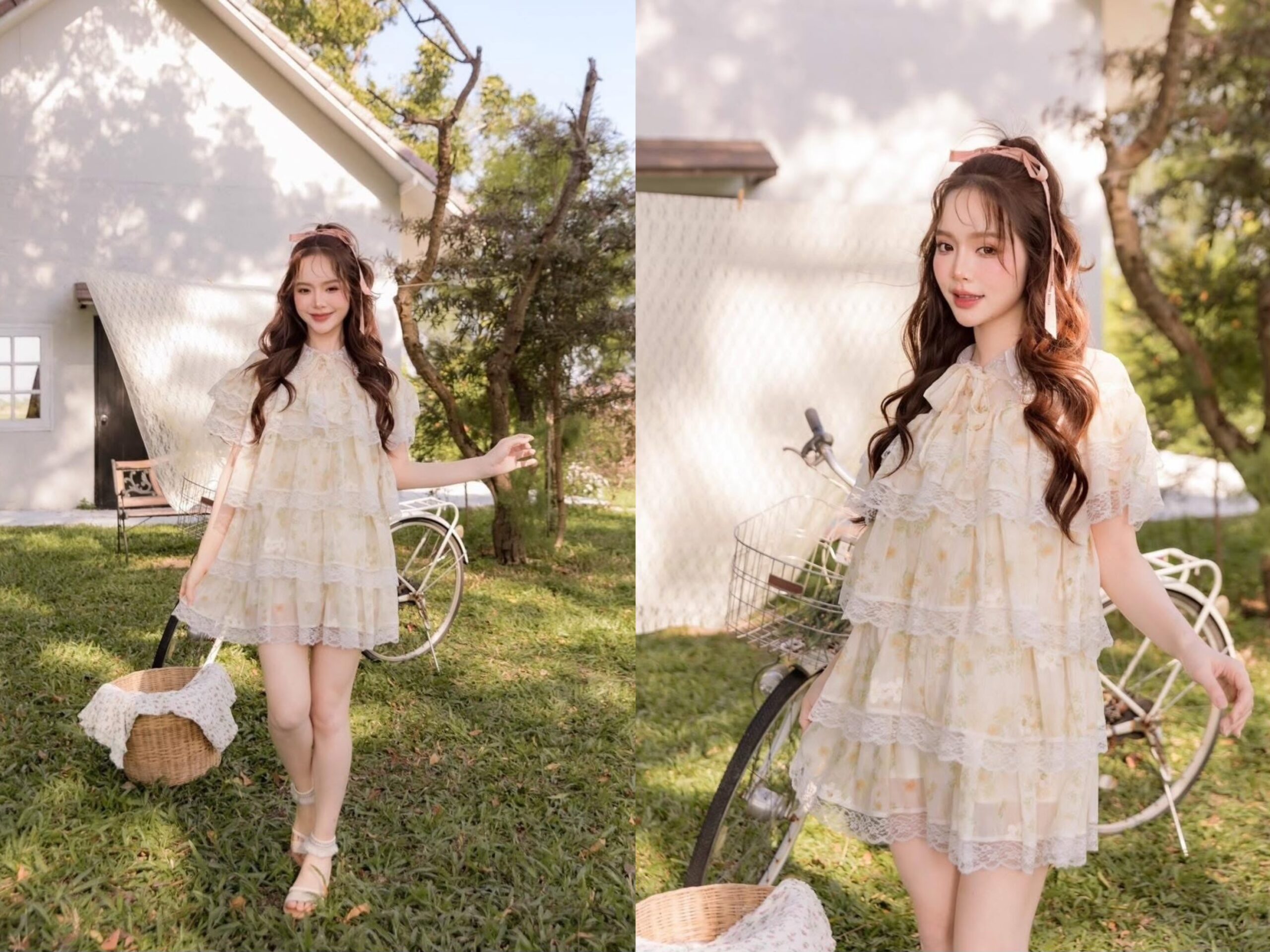 ชุดไปงานแต่งริมทะเลสำหรับผู้หญิงตัวเล็ก