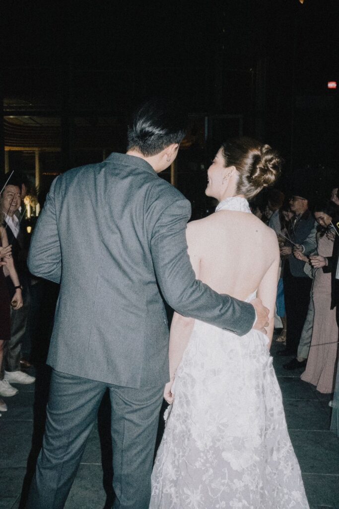 บรรยากาศงานแต่งงานคุณแมนและคุณแคร์