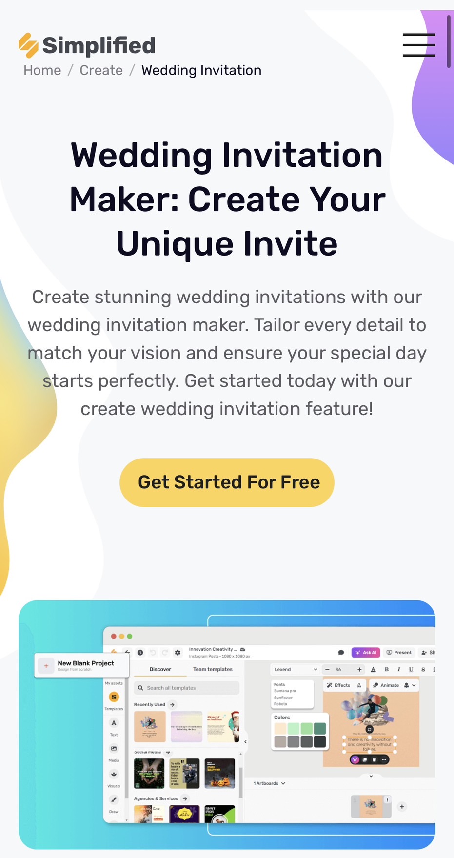 เว็บไซต์ที่ใช้ในการออกแบบการ์ดแต่งงานออนไลน์