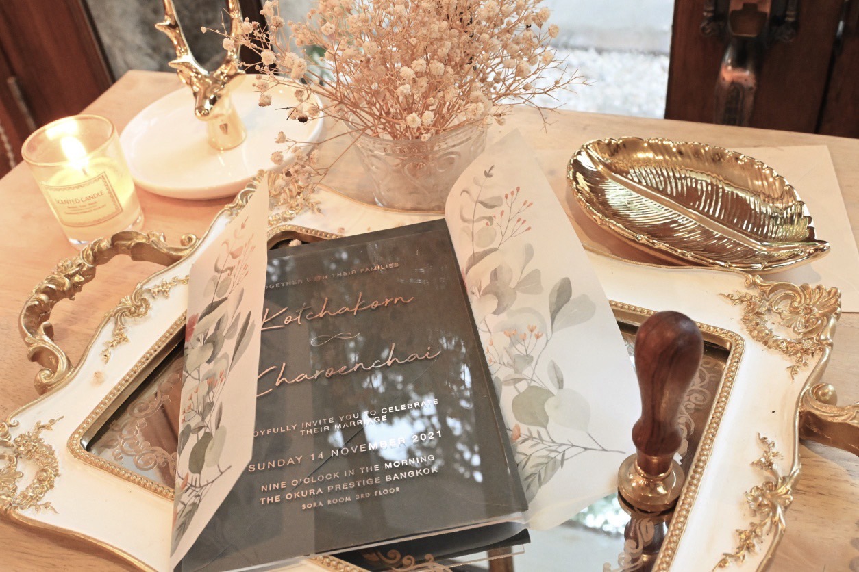 ร้านทำการ์ดแต่งงานที่เป็นตัวเอง