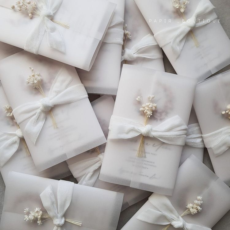 การ์ดงานหมั้นที่จำเป็นต้องมีในการเชิญแขกมาร่วมงาน