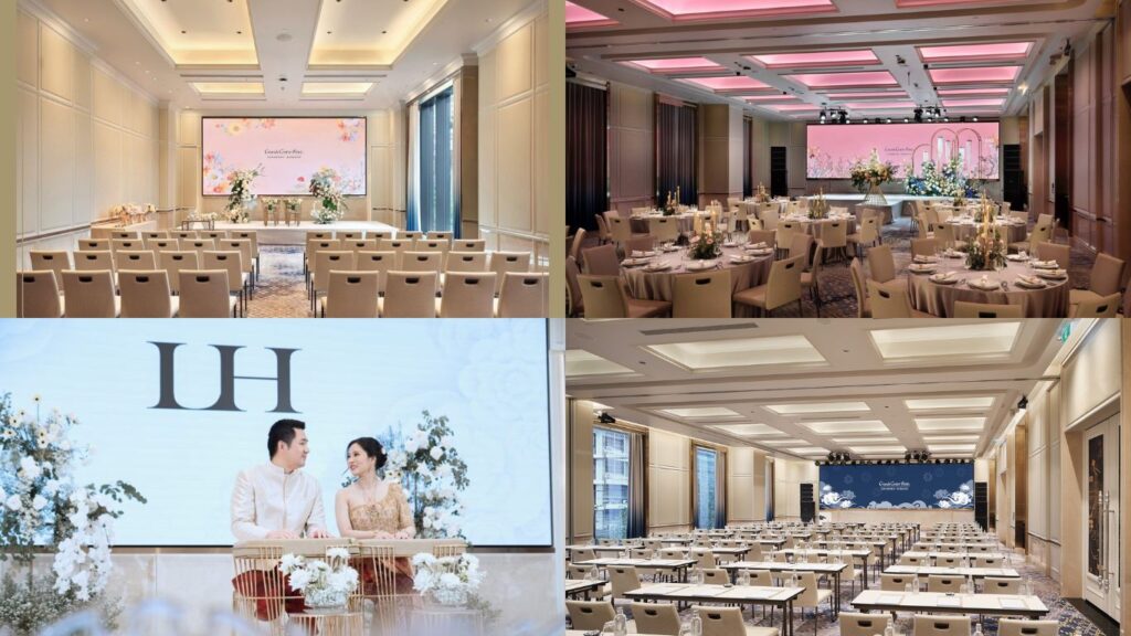 Grande Centre Point Surawong Bangkok เปิดประสบการณ์แต่งงานบนพื้นที่สุดงดงาม 