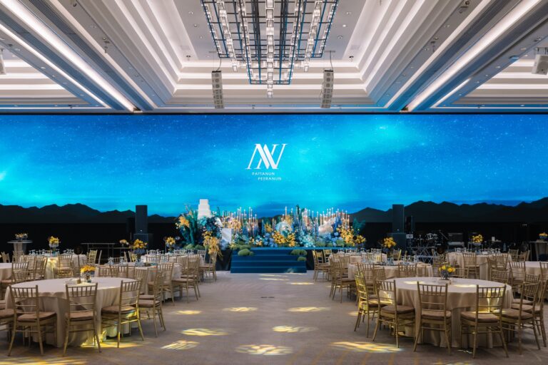  Conrad Bangkok มีห้องจัดเลี้ยงจอ LED 