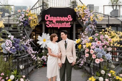 Rooftop Wedding จัดงานแต่งงาน ในกรุงเทพ